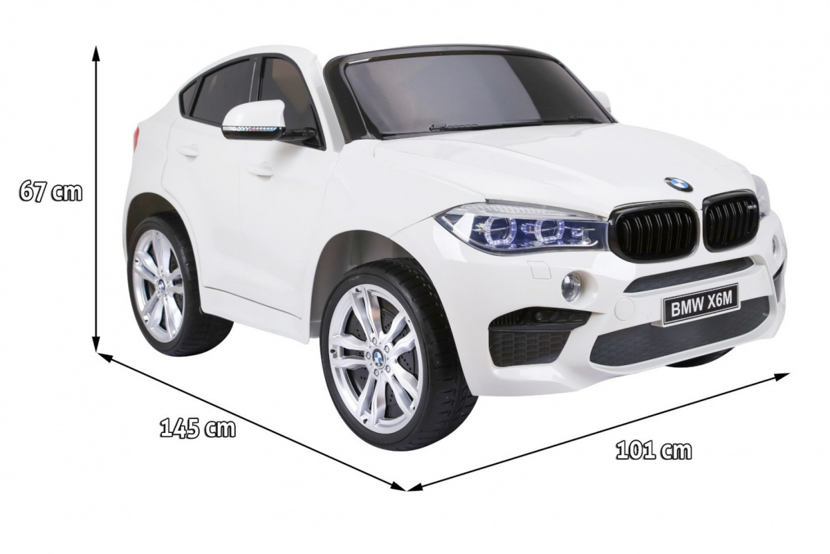 BMW X6M XXL dwuosobowe na akumulator dla dzieci