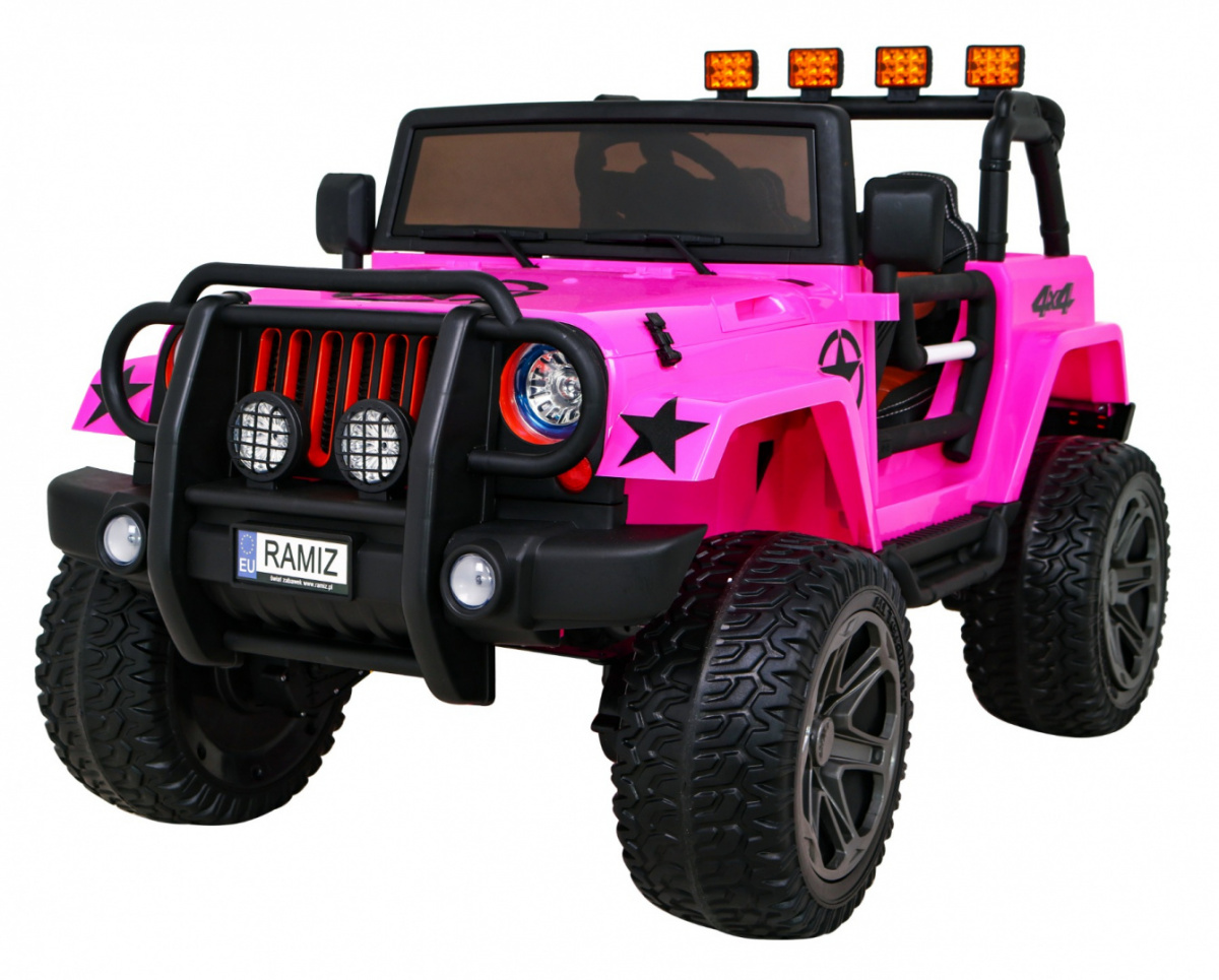Jeep Monster 4x4 - RÓŻOWY