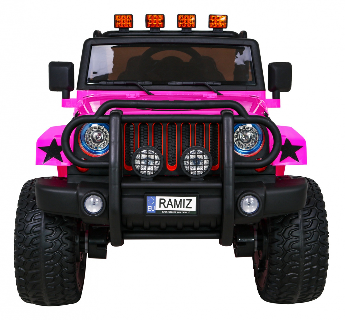 Jeep Monster 4x4 - RÓŻOWY - obrazek 4