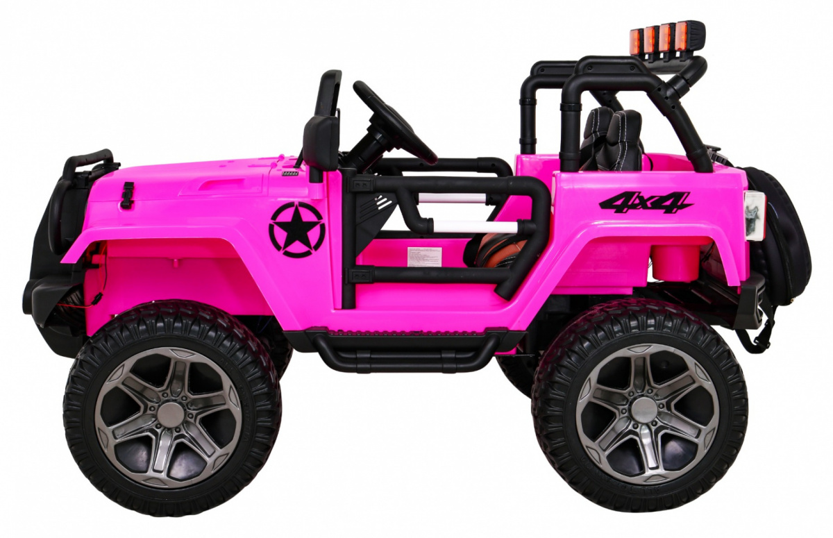 Jeep Monster 4x4 - RÓŻOWY - obrazek 9