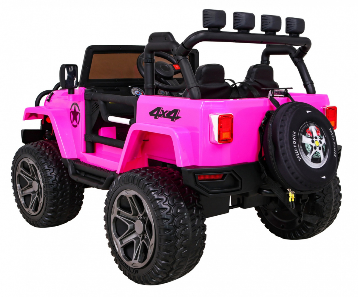 Jeep Monster 4x4 - RÓŻOWY - obrazek 5