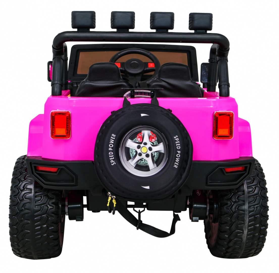 Jeep Monster 4x4 - RÓŻOWY - obrazek 6