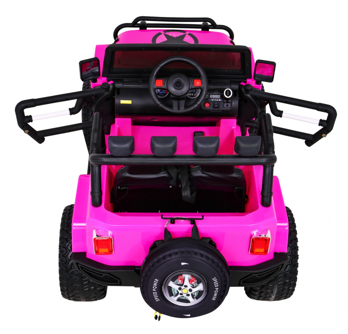 Jeep Monster 4x4 - RÓŻOWY - obrazek 7
