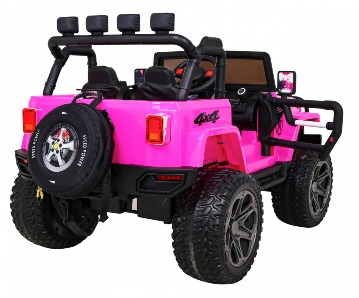 Jeep Monster 4x4 - RÓŻOWY - obrazek 8