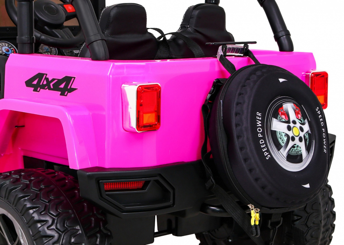 Jeep Monster 4x4 - RÓŻOWY - obrazek 13