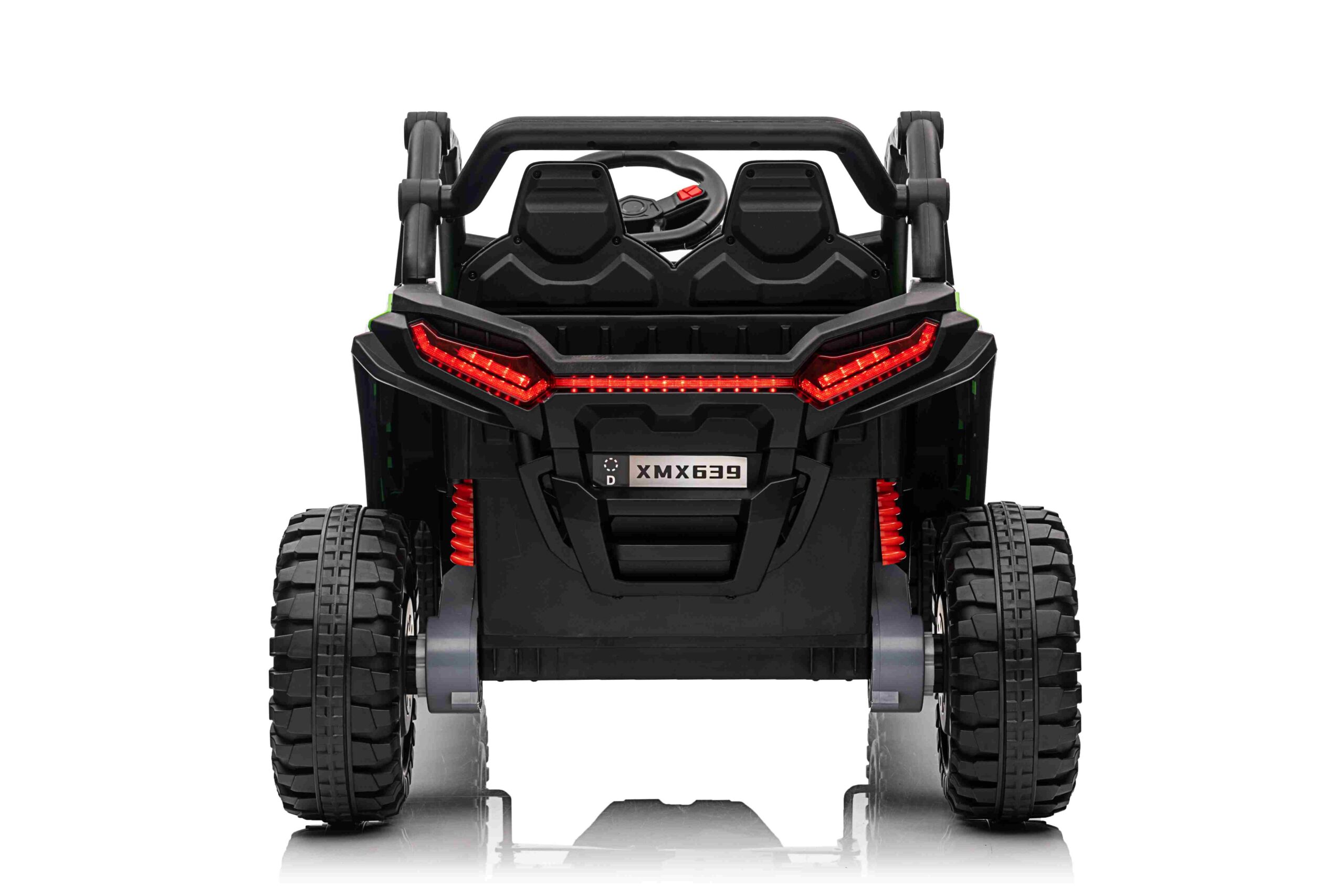 Buggy 4x4 KCK Zielony z Pilotem - Dziecięcy Pojazd Akumulatorowy z MP3, LED i Amortyzatorami, do 50 kg - obrazek 9