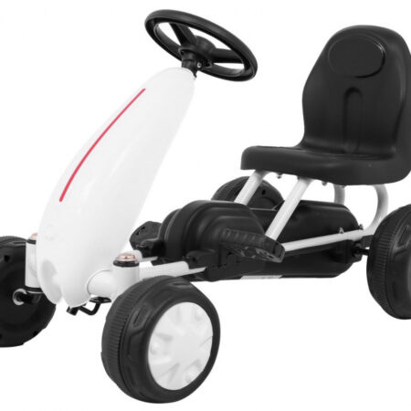 Gokart na pedały - Biały