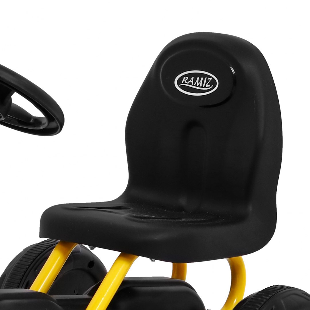 Gokart na pedały - Żółty - obrazek 8