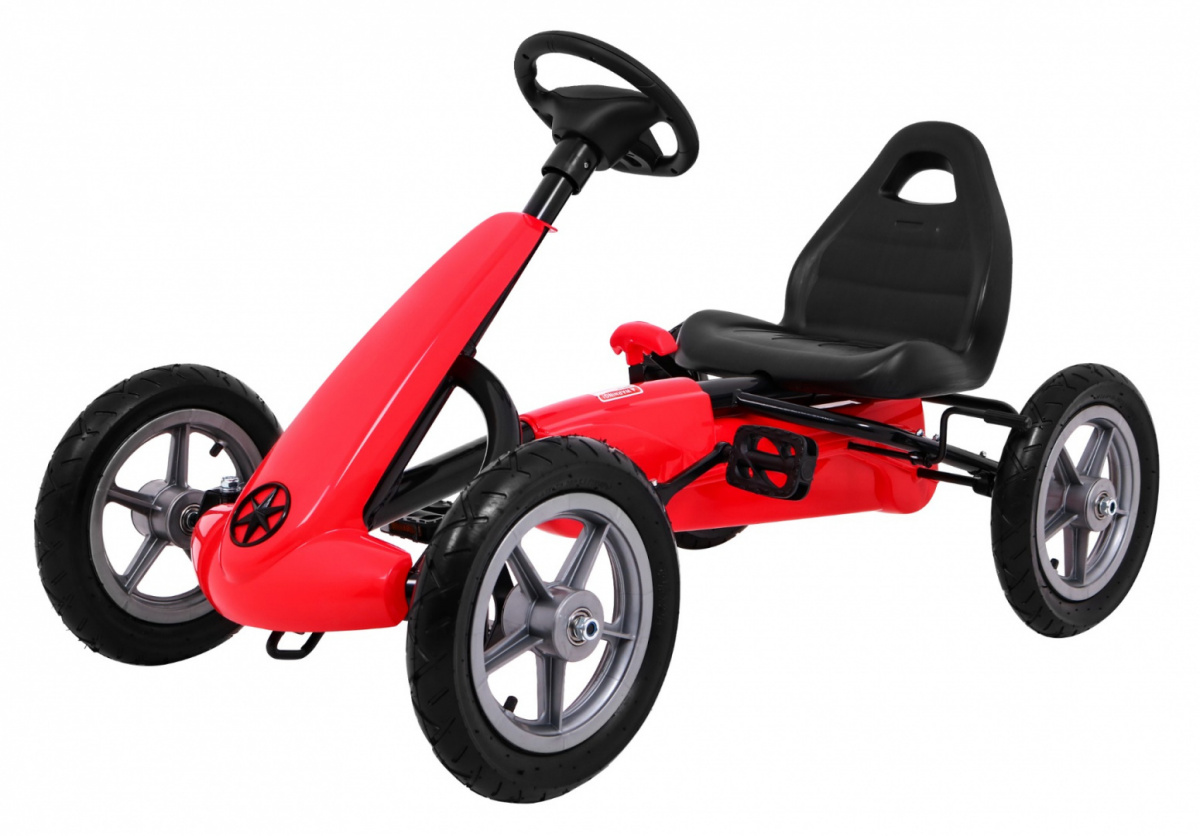 Gokart dziecięcy STAR Czerwony