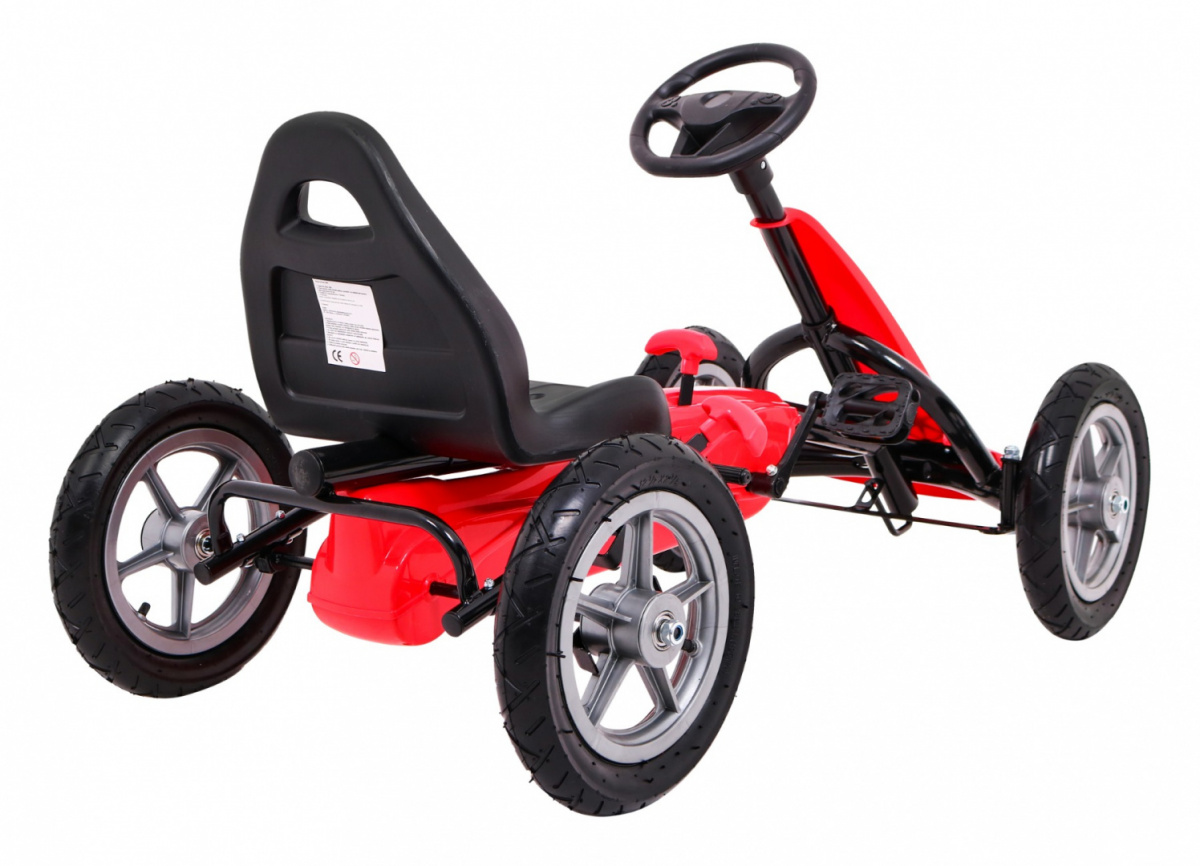Gokart dziecięcy STAR Czerwony - obrazek 8