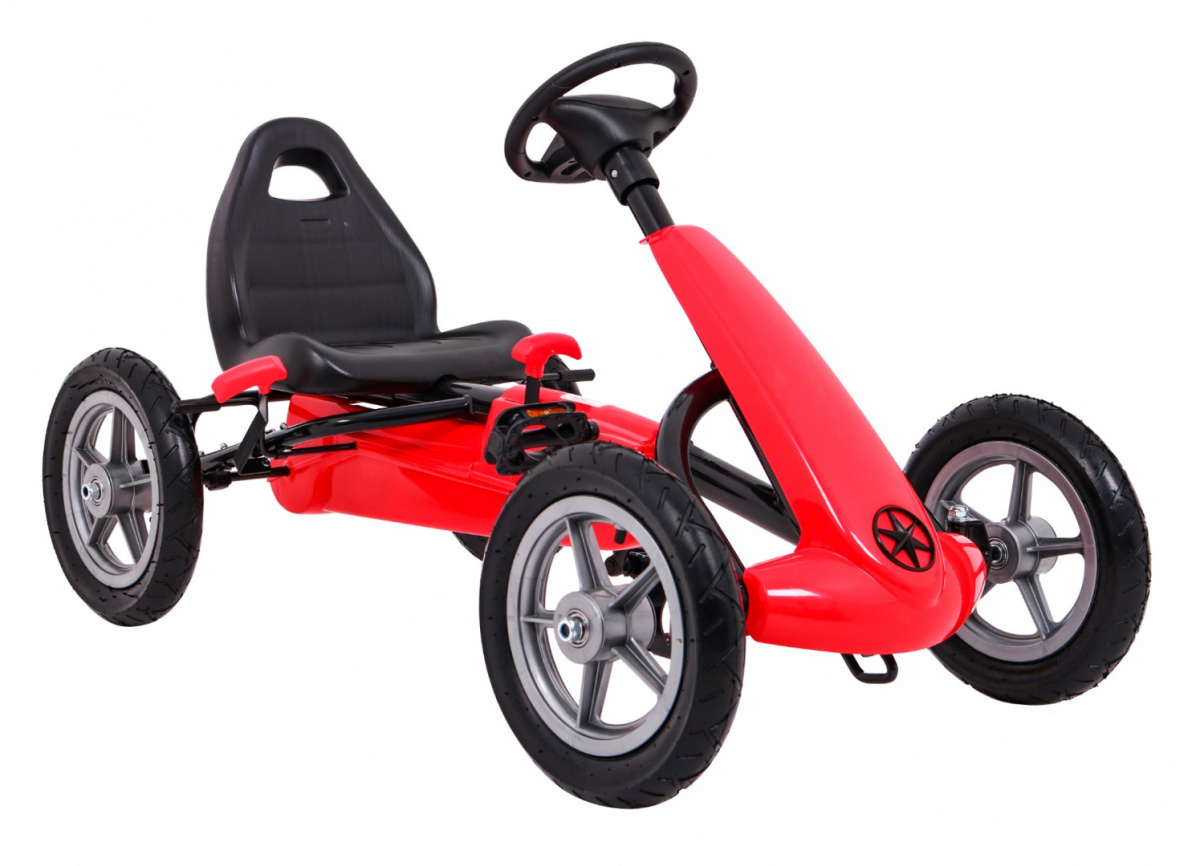Gokart dziecięcy STAR Czerwony - obrazek 9