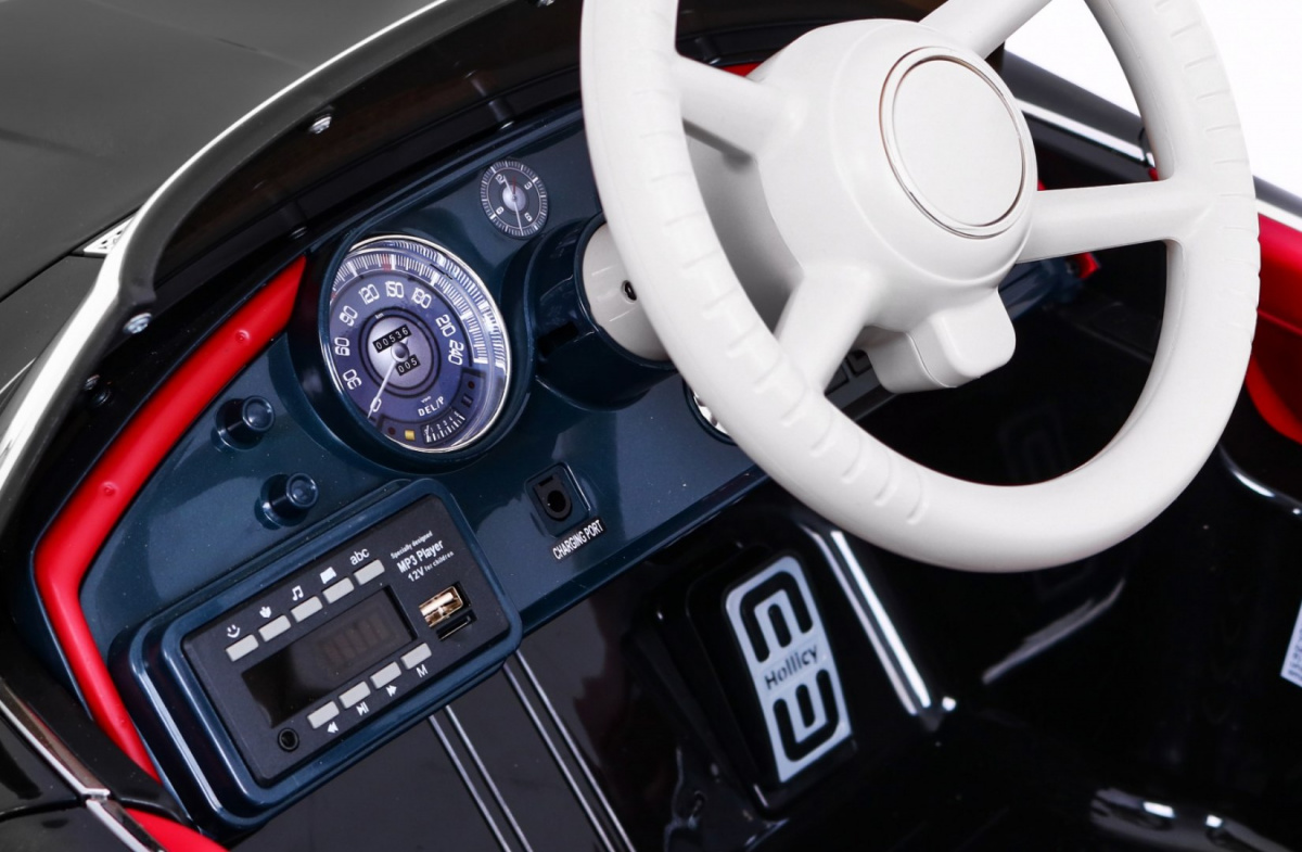 BMW 507 Retro Czarny - obrazek 6