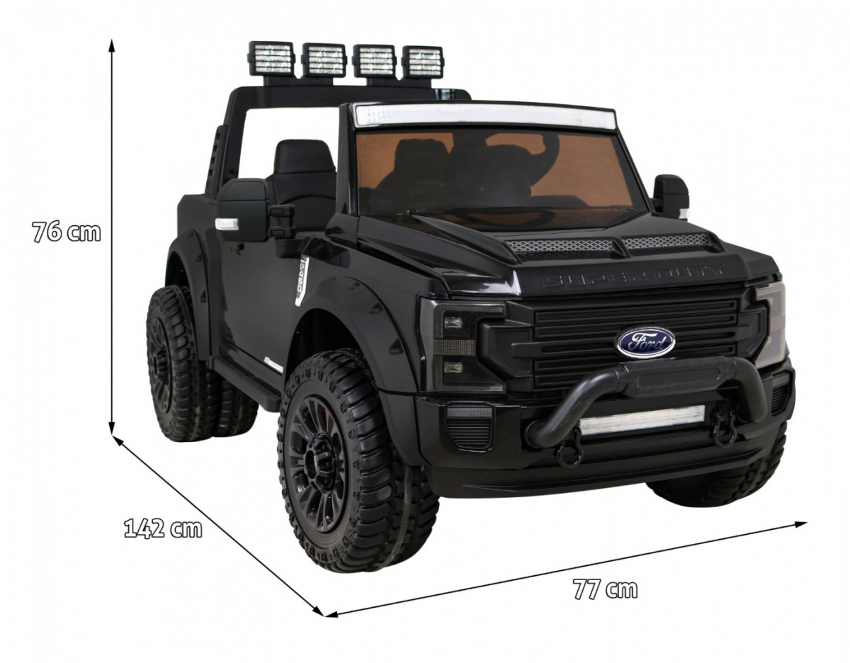 Ford Super Duty Czarny - obrazek 2