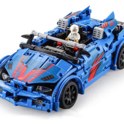 Klocki techniczne CaDA 585 el. Zdalnie sterowany Crush Racing Car dla dzieci 6+ Auto z katapultą