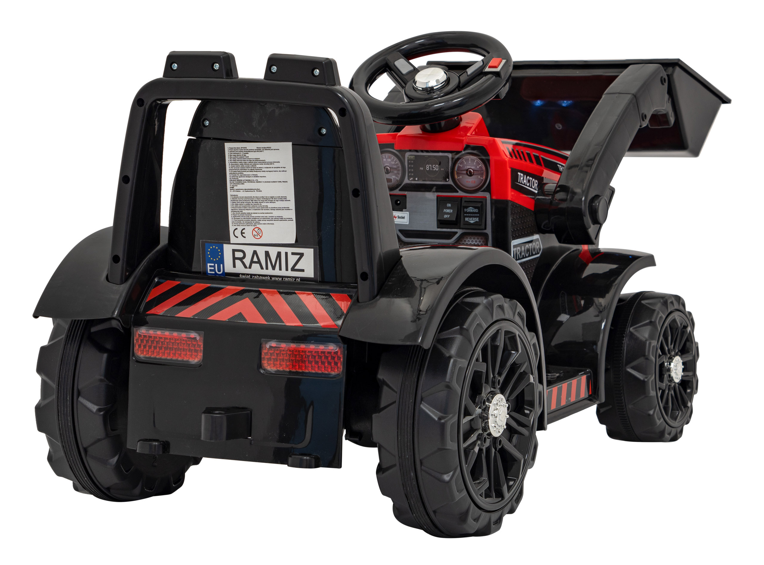 Traktor Spychacz G320 Czerwony - obrazek 7