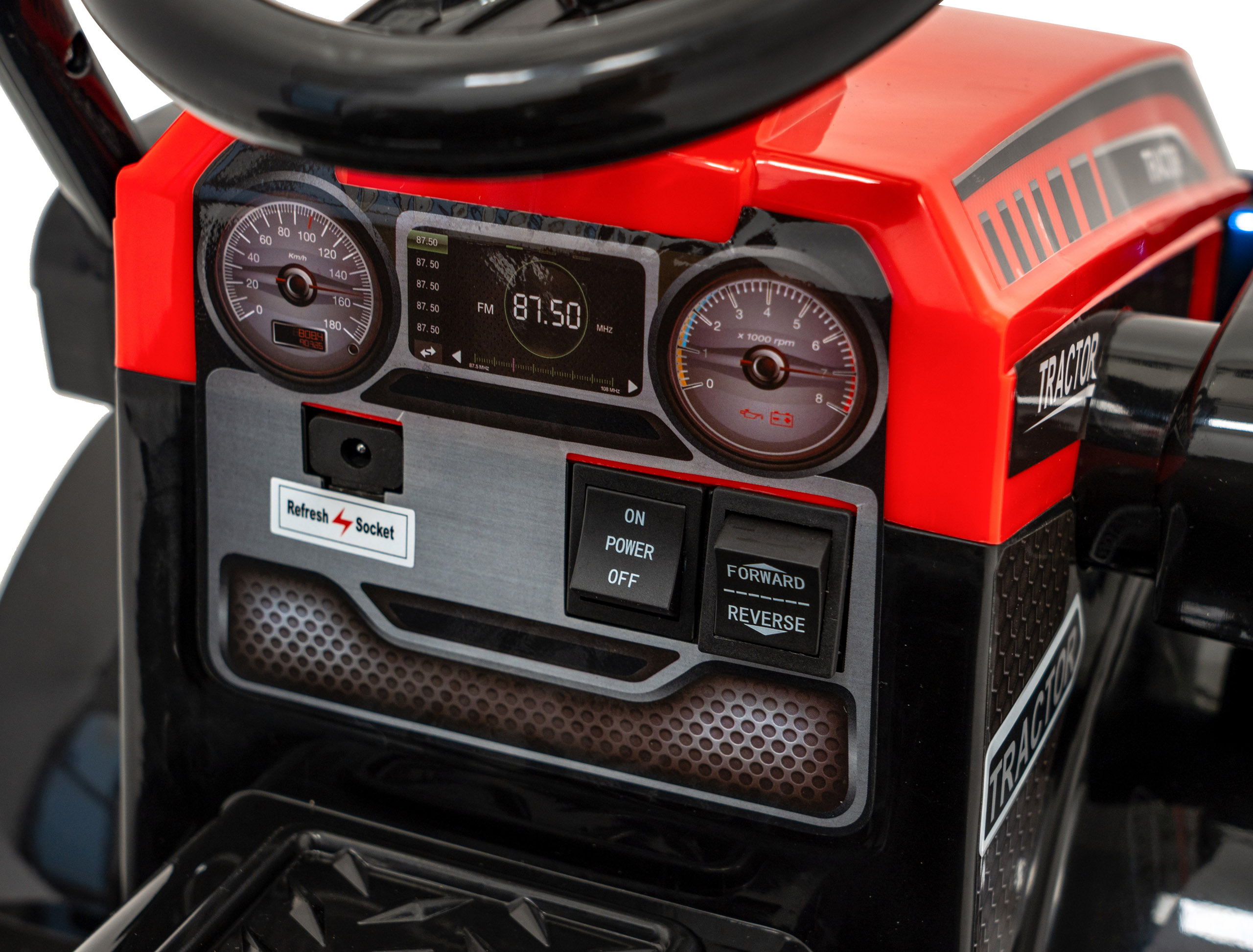 Traktor Spychacz G320 Czerwony - obrazek 9