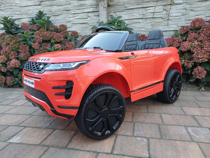 Range Rover Evoque na akumulator dla dzieci Czerwony - NOWY - obrazek 2