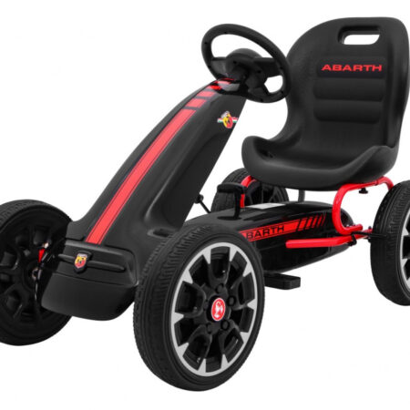 Gokart ABARTH na pedały Czarny