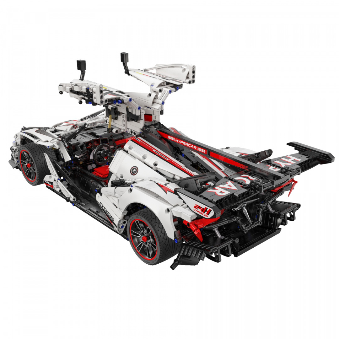 Klocki techniczne CaDA 4449 el. Zdalnie sterowany V12 Hypercar samochód sportowy Master - obrazek 3