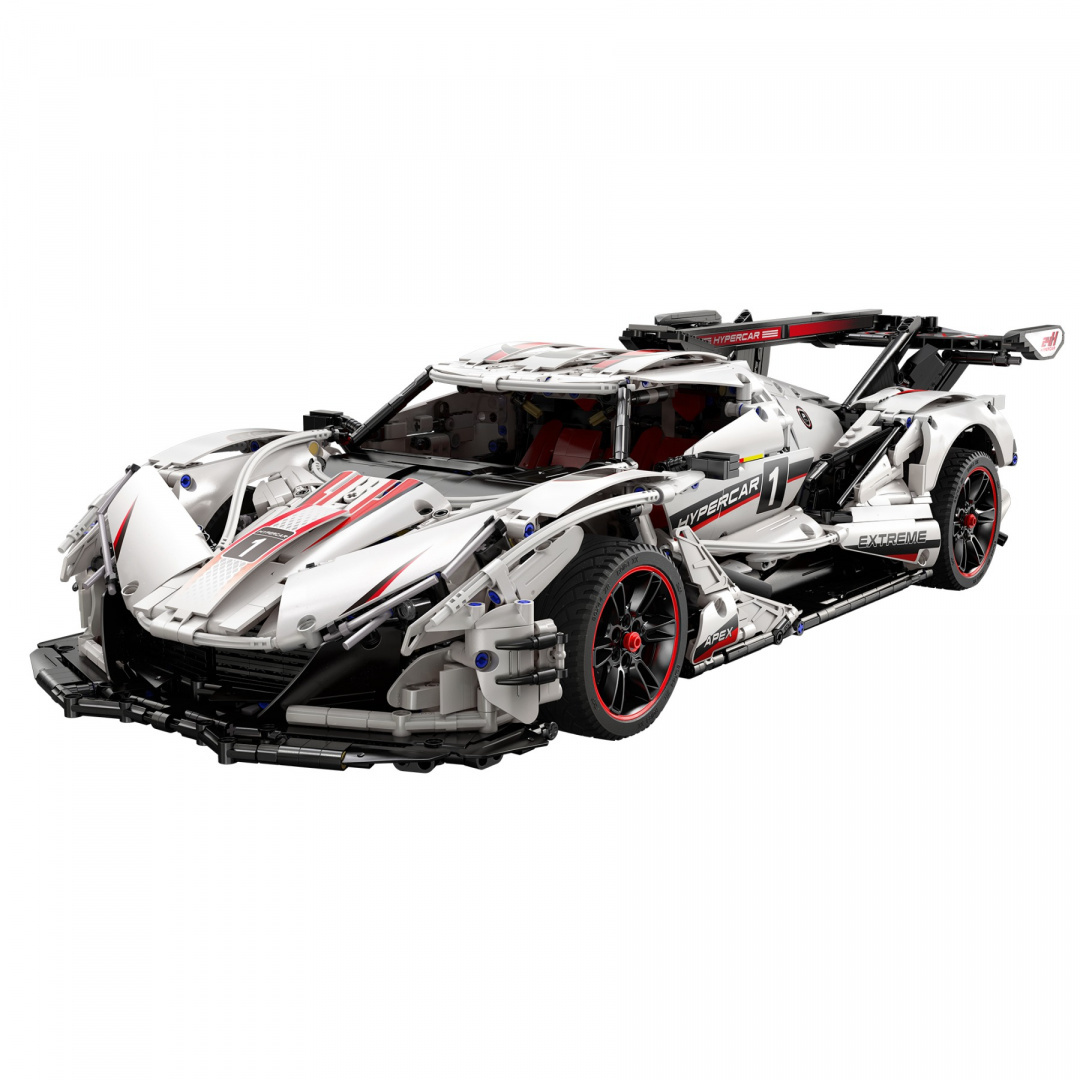 Klocki techniczne CaDA 4449 el. Zdalnie sterowany V12 Hypercar samochód sportowy Master - obrazek 5