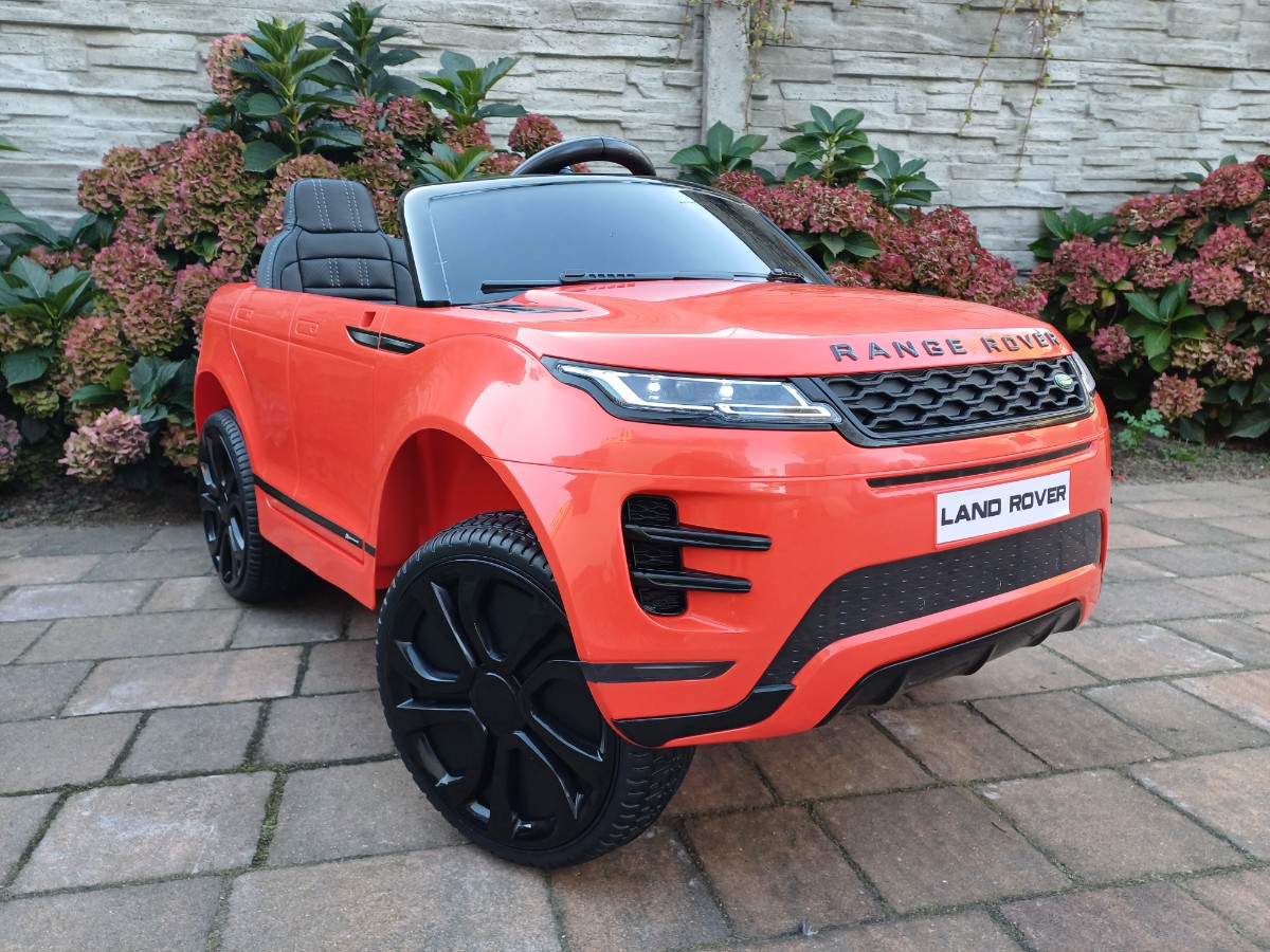 Range Rover Evoque na akumulator dla dzieci Czerwony - NOWY - obrazek 3