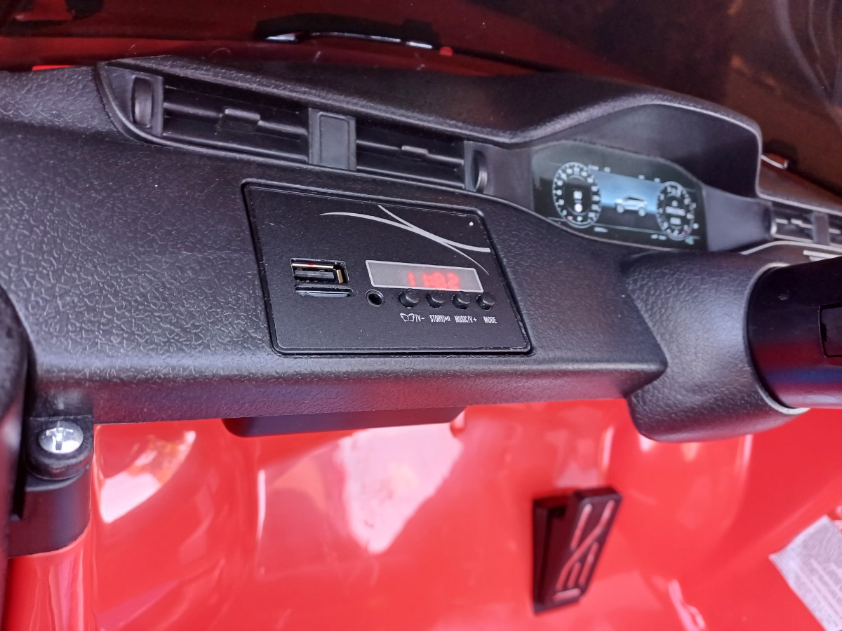 Range Rover Evoque na akumulator dla dzieci Czerwony - NOWY - obrazek 10
