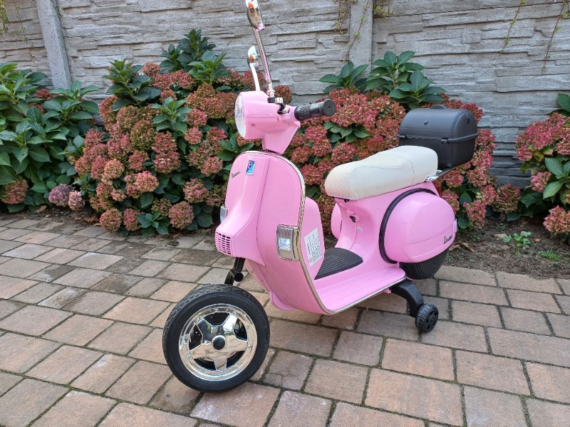 Skuter Vespa Różowy - NOWY 2-GAT - obrazek 2