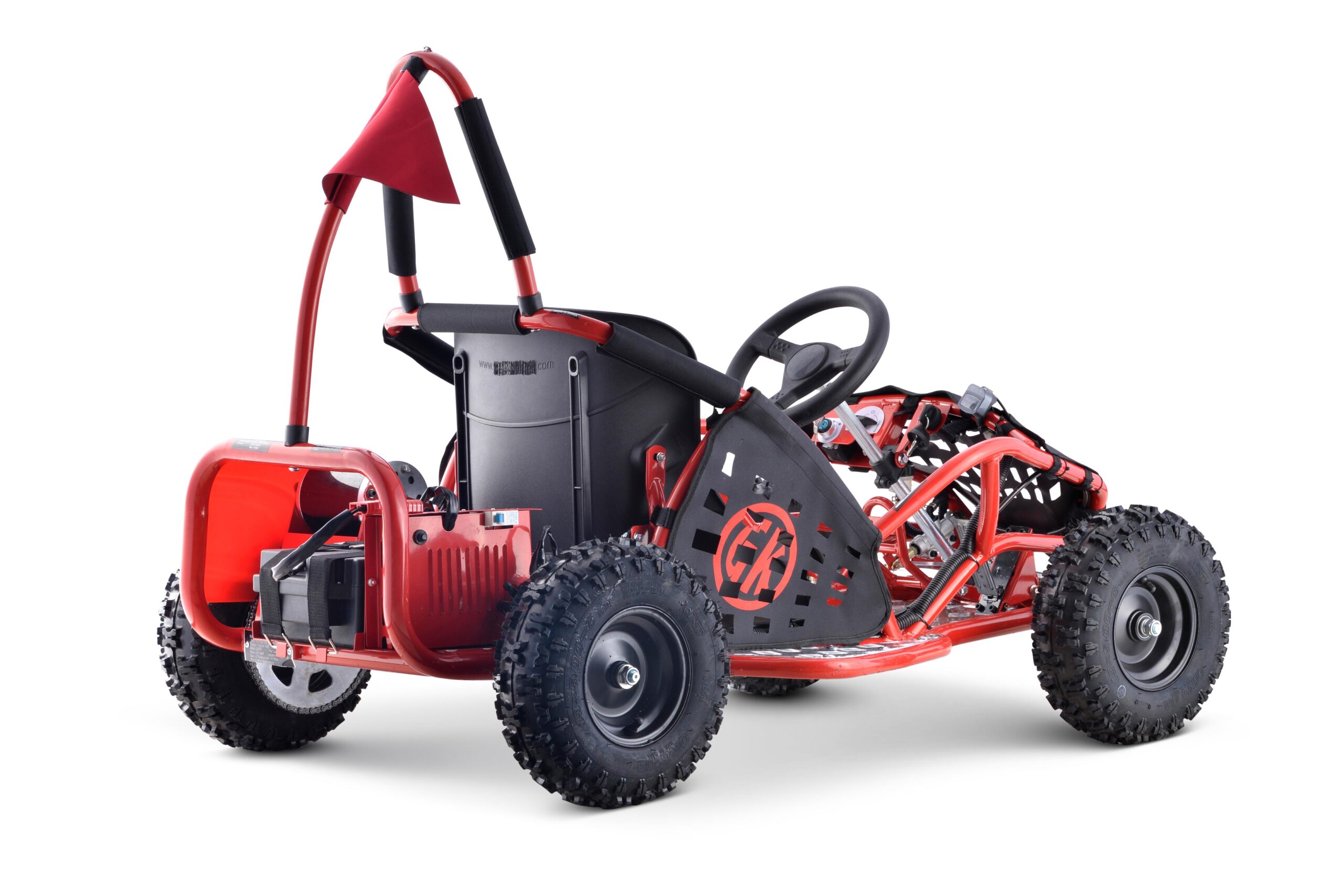 Gokart Fast Dragon Czerwony 30km/h - obrazek 7