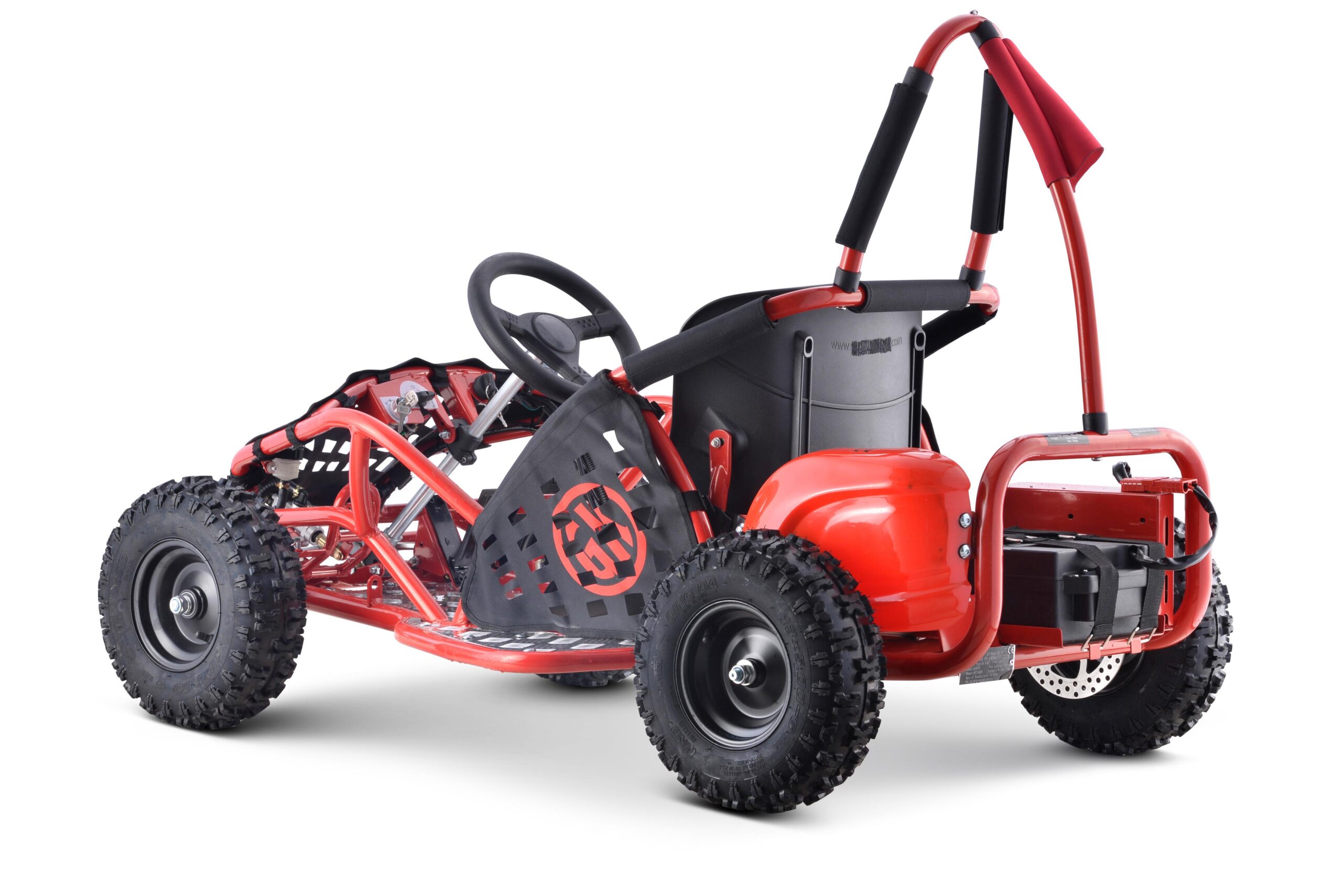 Gokart Fast Dragon Czerwony 30km/h - obrazek 5