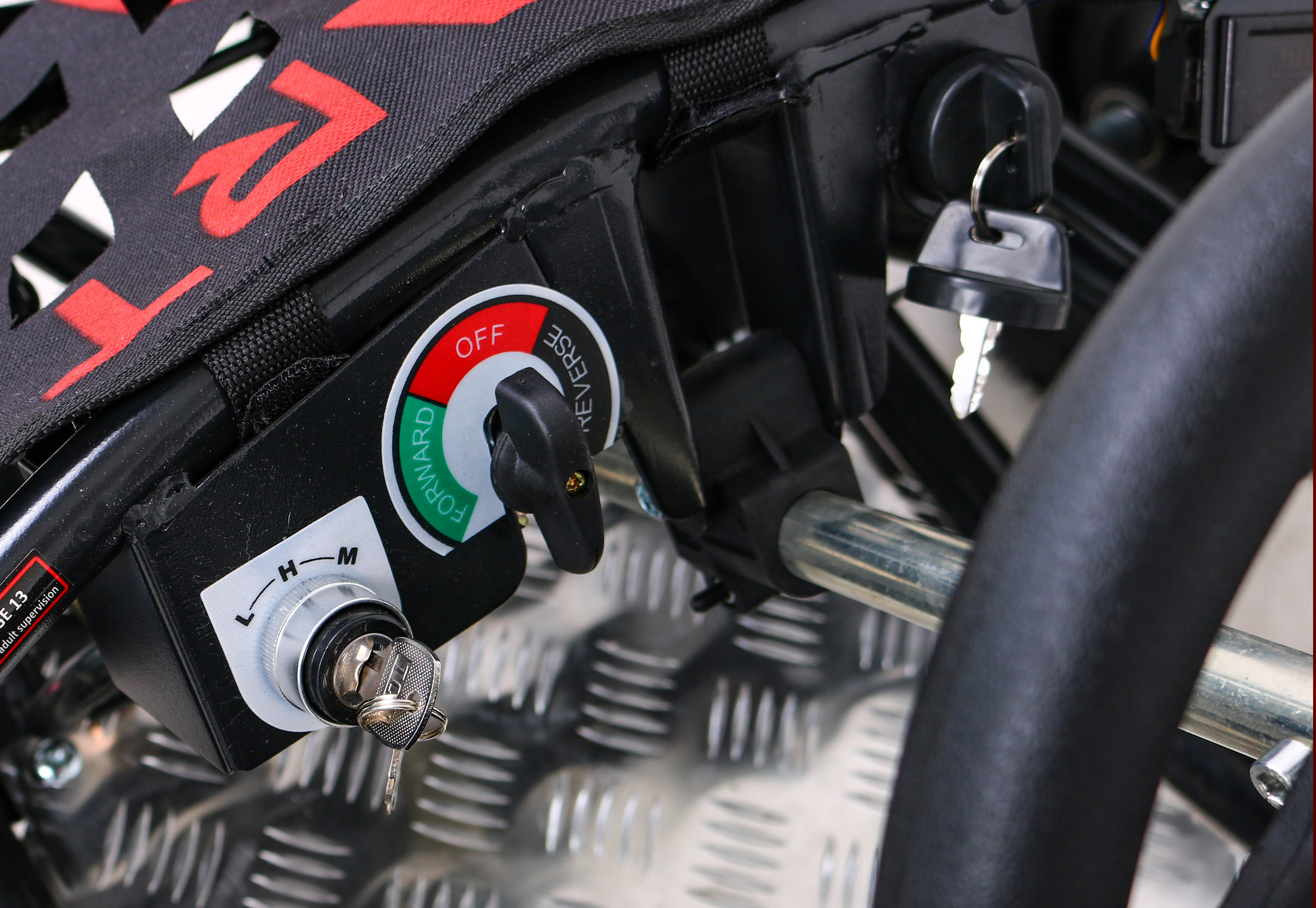 Gokart Fast Dragon Czerwony 30km/h - obrazek 9