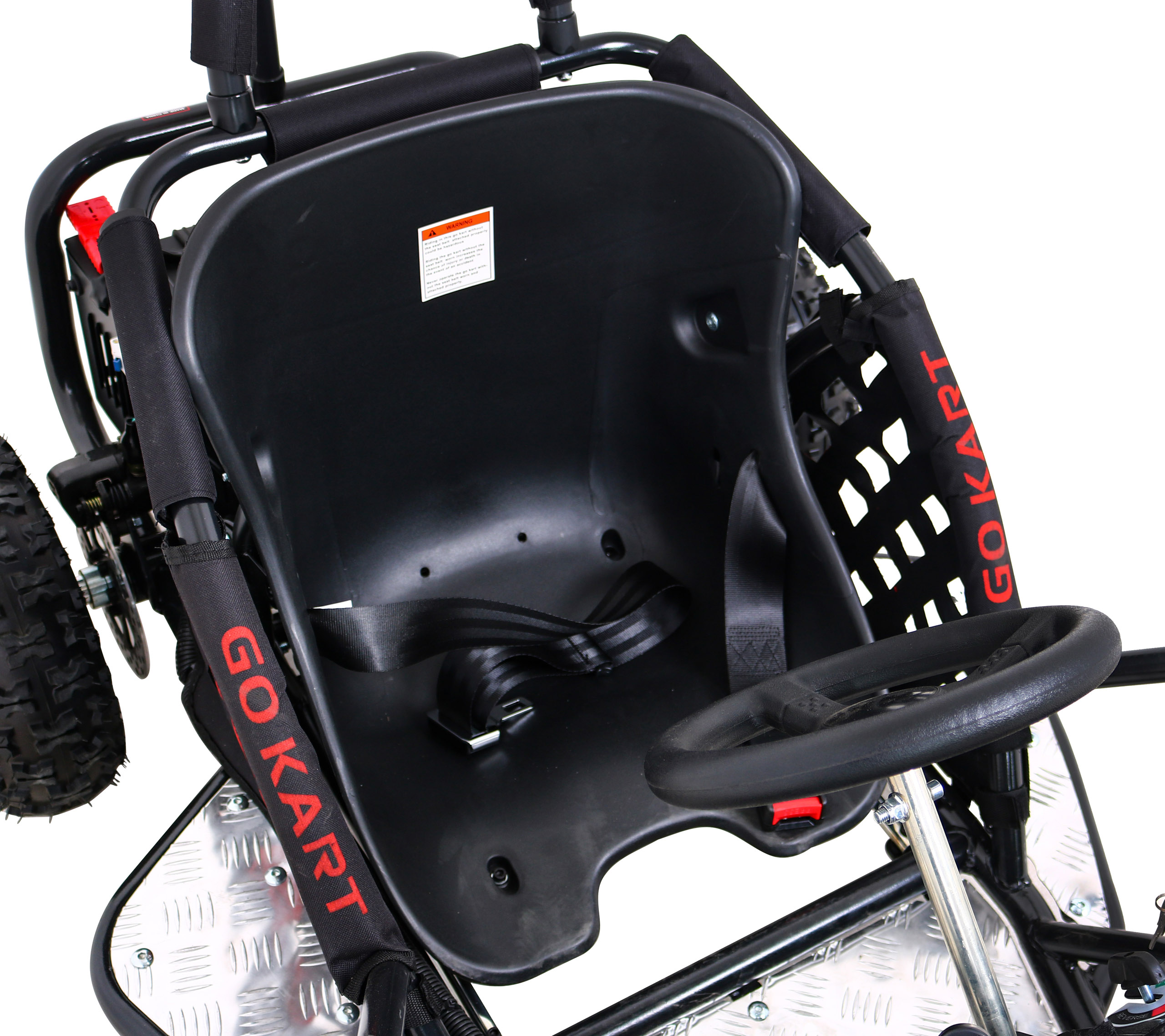 Gokart Fast Dragon Czerwony 30km/h - obrazek 10