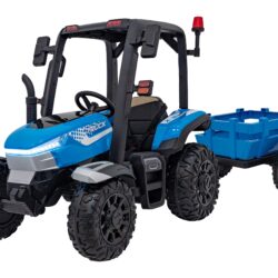 Traktor BLAST Z Przyczepką Niebieski