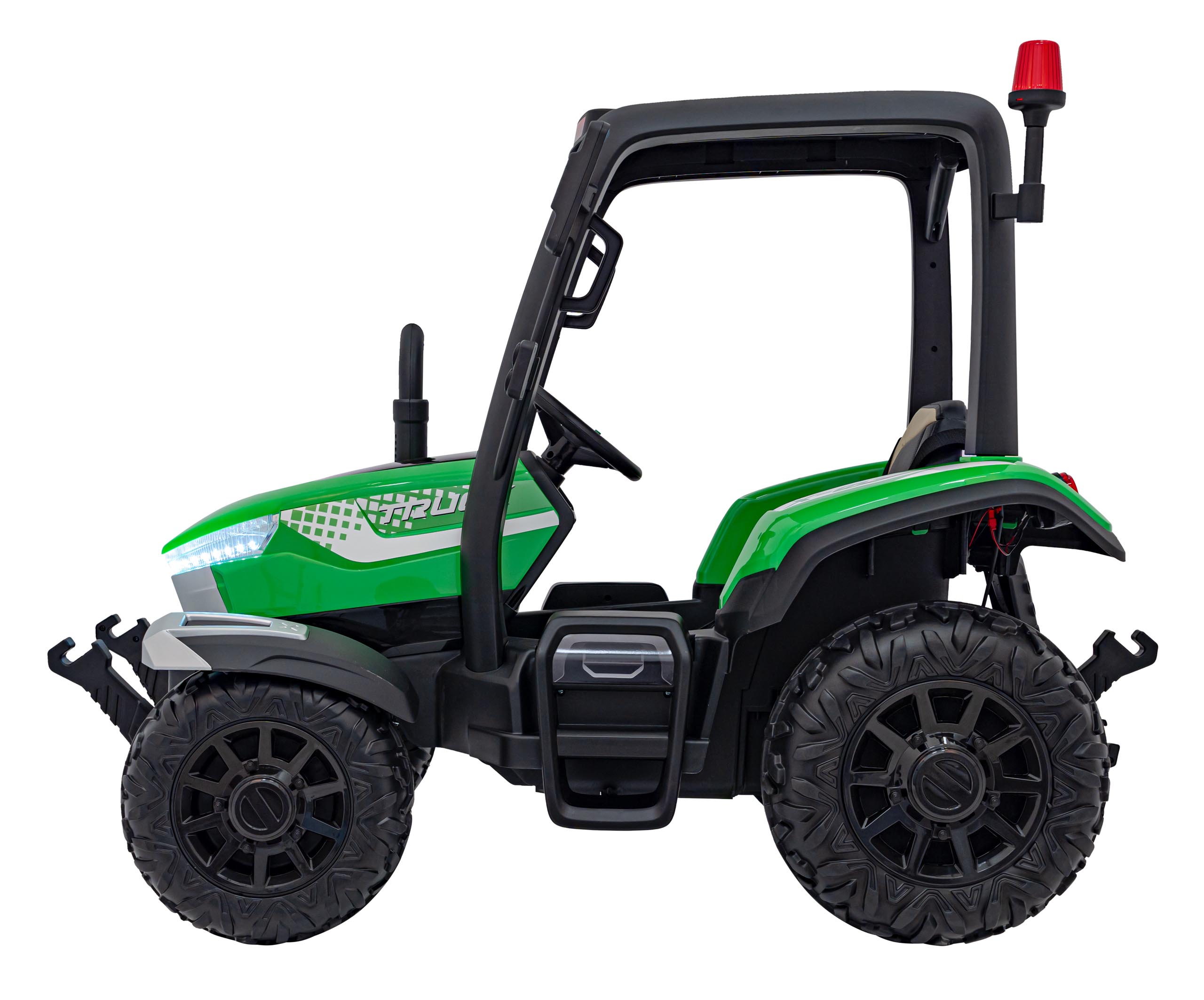 Traktor BLAST Z Przyczepką Zielony - obrazek 5