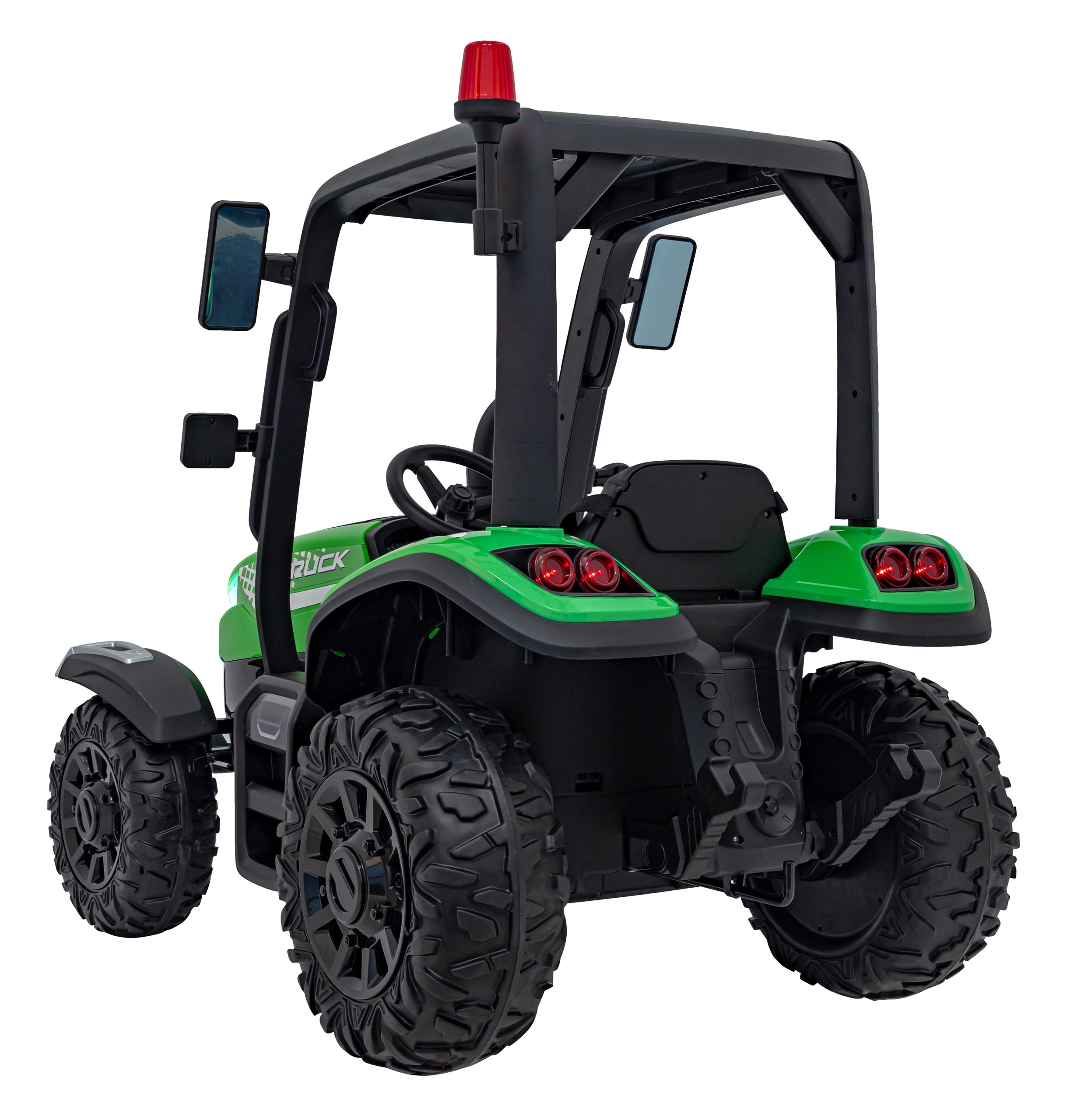 Traktor BLAST Z Przyczepką Zielony - obrazek 7