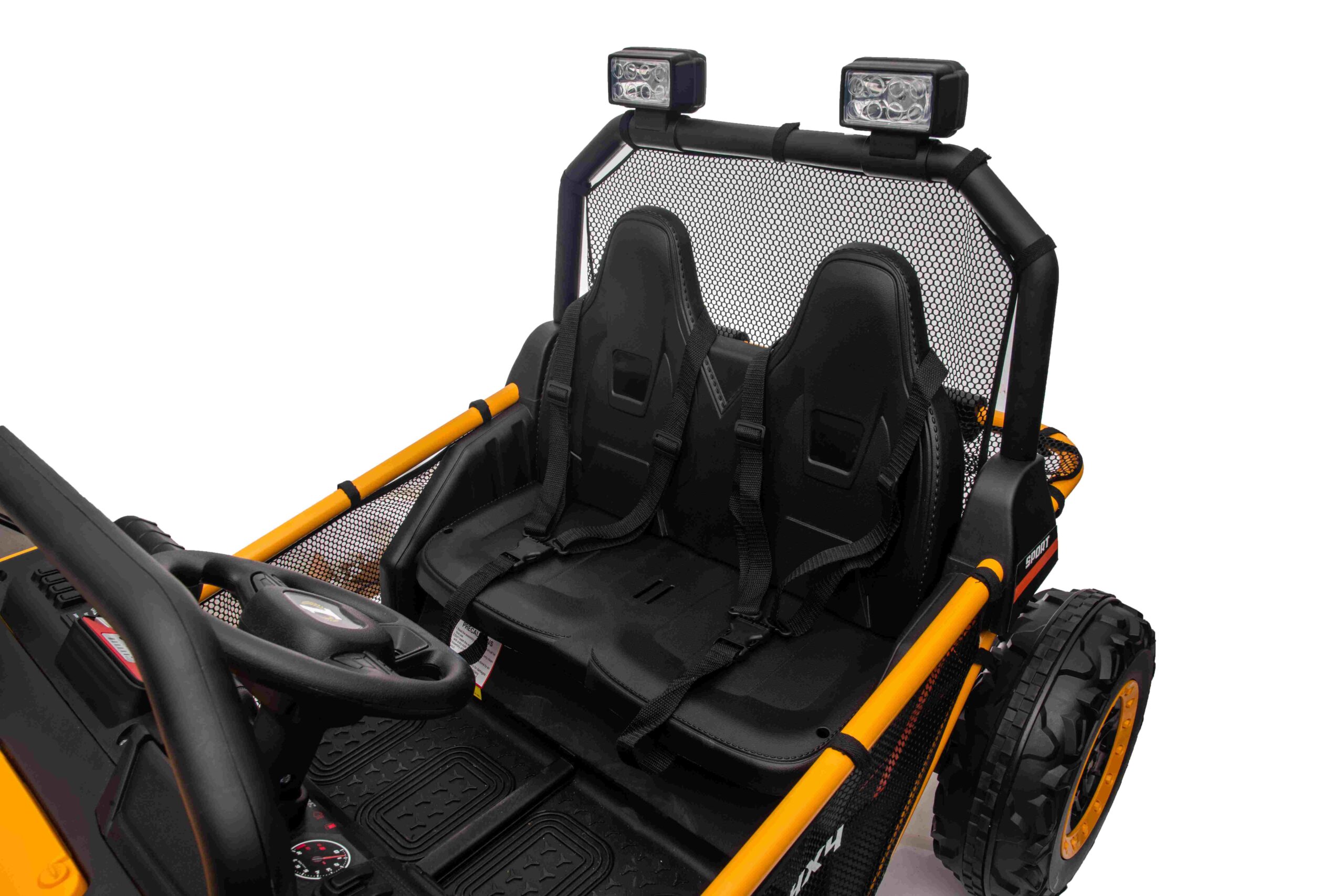 Pojazd Buggy FASTER Żółty - obrazek 7