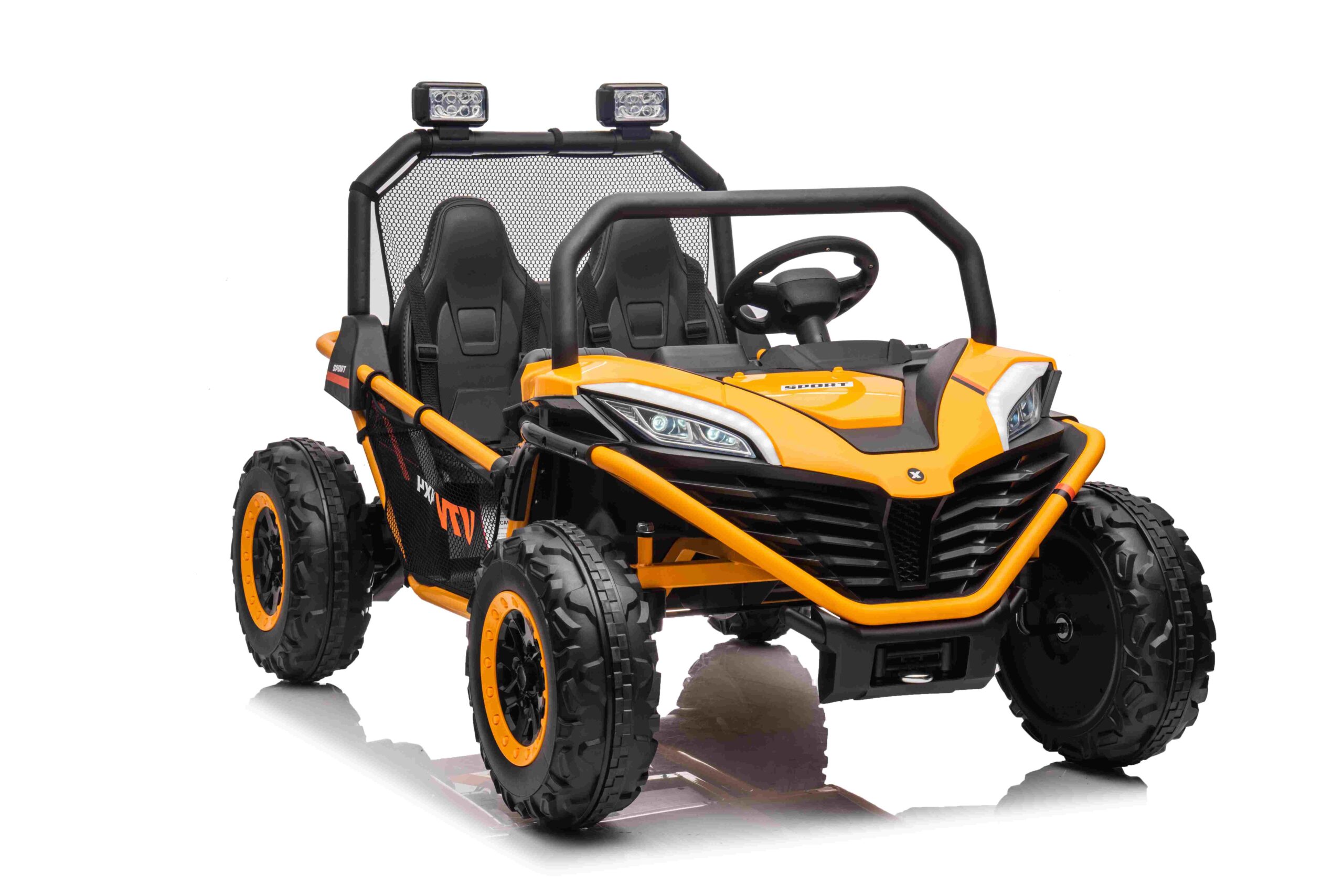 Pojazd Buggy FASTER Żółty - obrazek 3