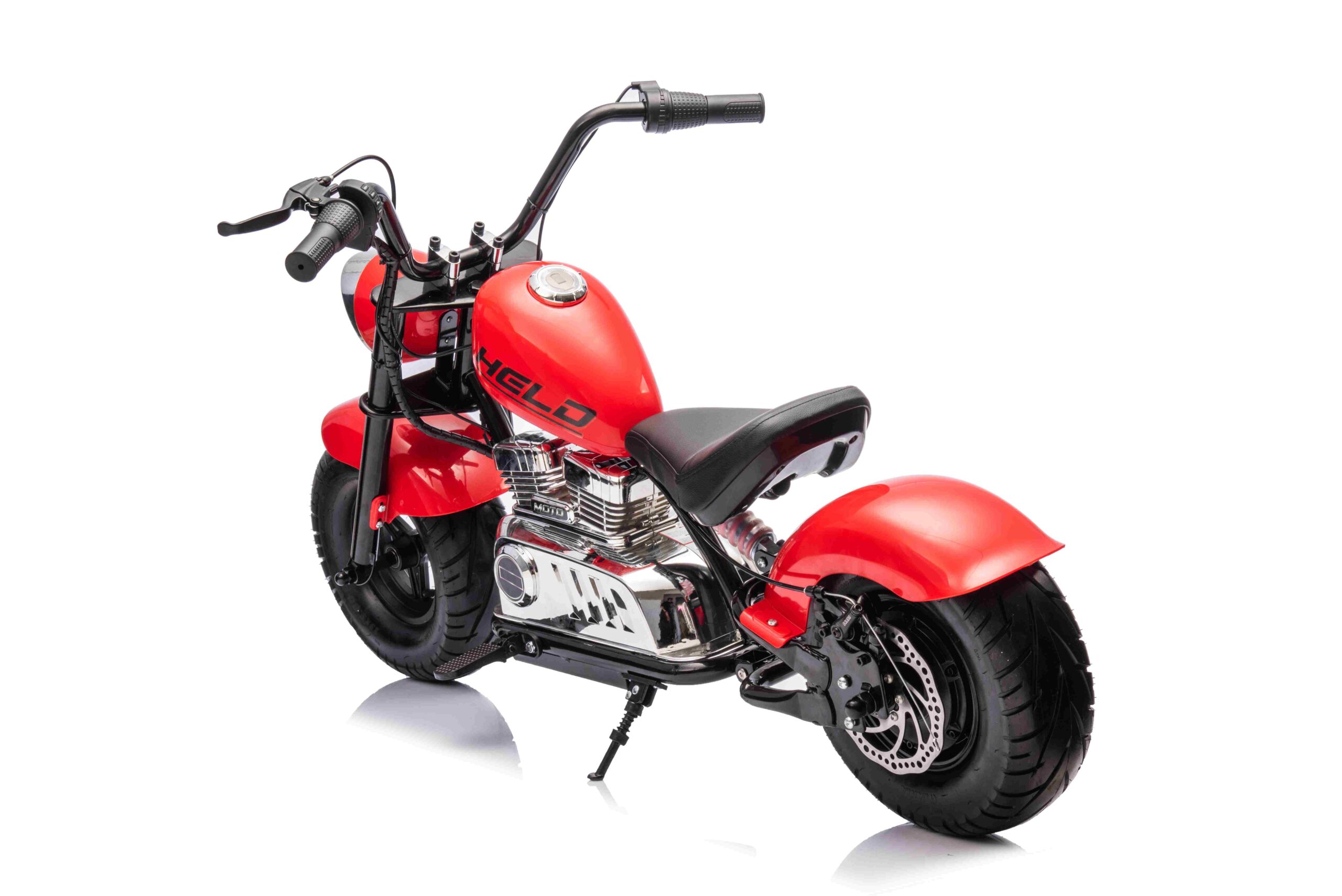 Motor Chopper Warrior Czerwony - obrazek 5