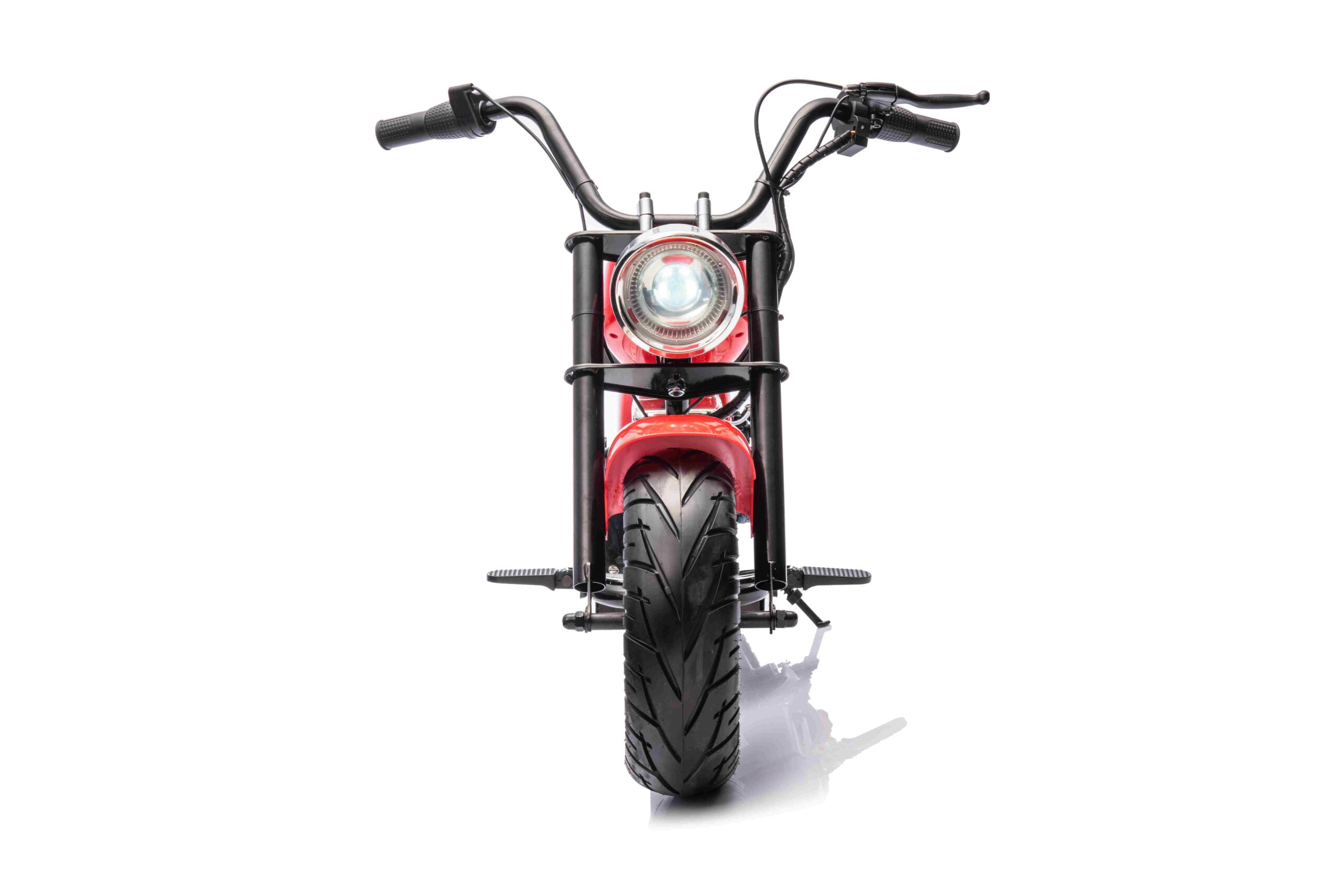 Motor Chopper Warrior Czerwony - obrazek 2