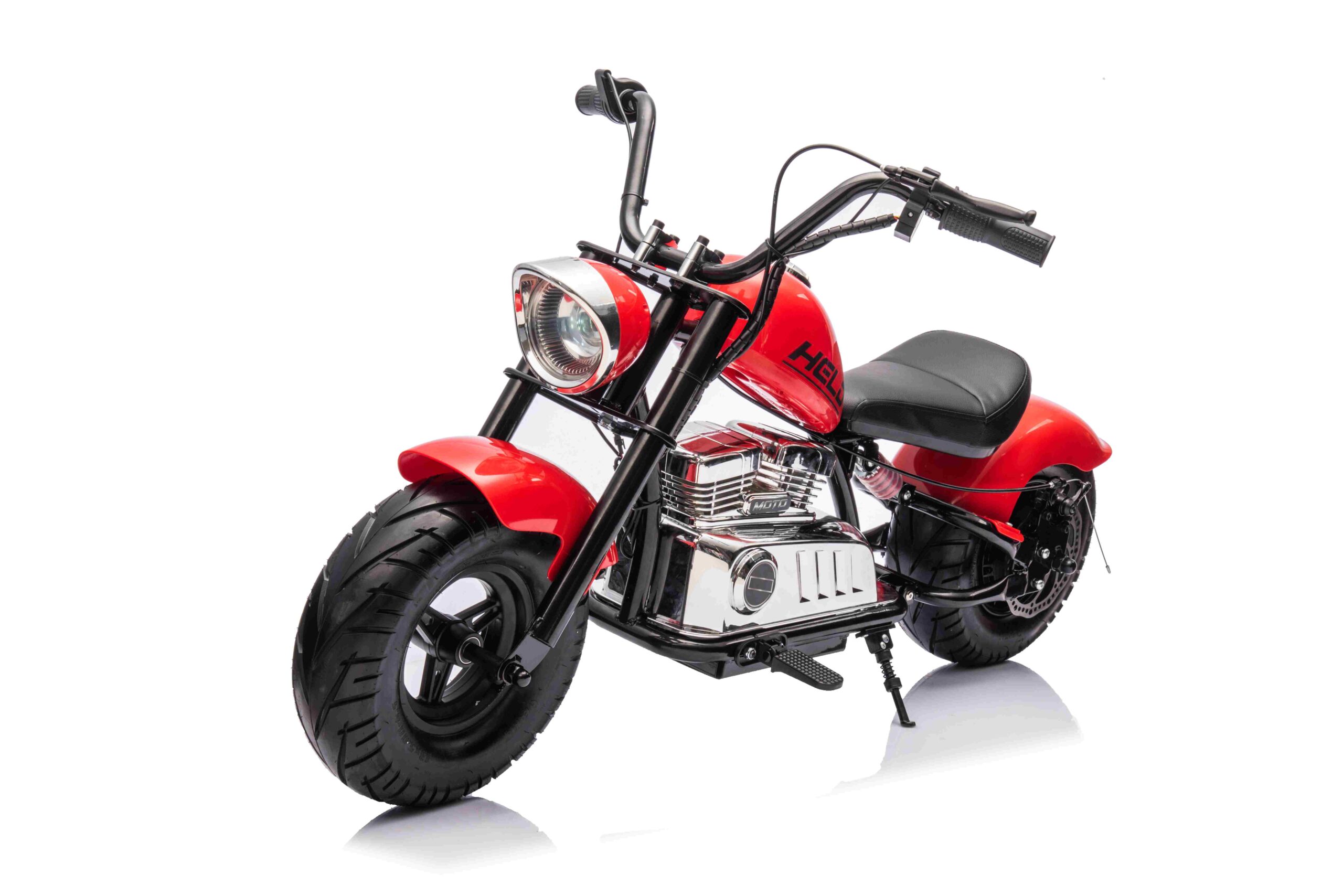 Motor Chopper Warrior Czerwony