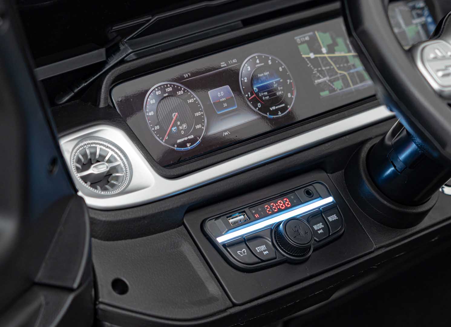Mercedes Benz G63 AMG XXL Czarny - obrazek 13