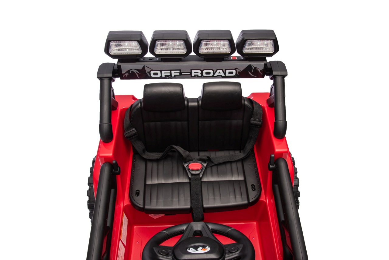 Pojazd Off-Road CLIMBER Czerwony - obrazek 10
