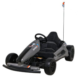 Gokart Speed 7 Drift King Szary przód lewy
