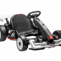 Gokart Audi z Funkcją Driftu Biały przód prawy