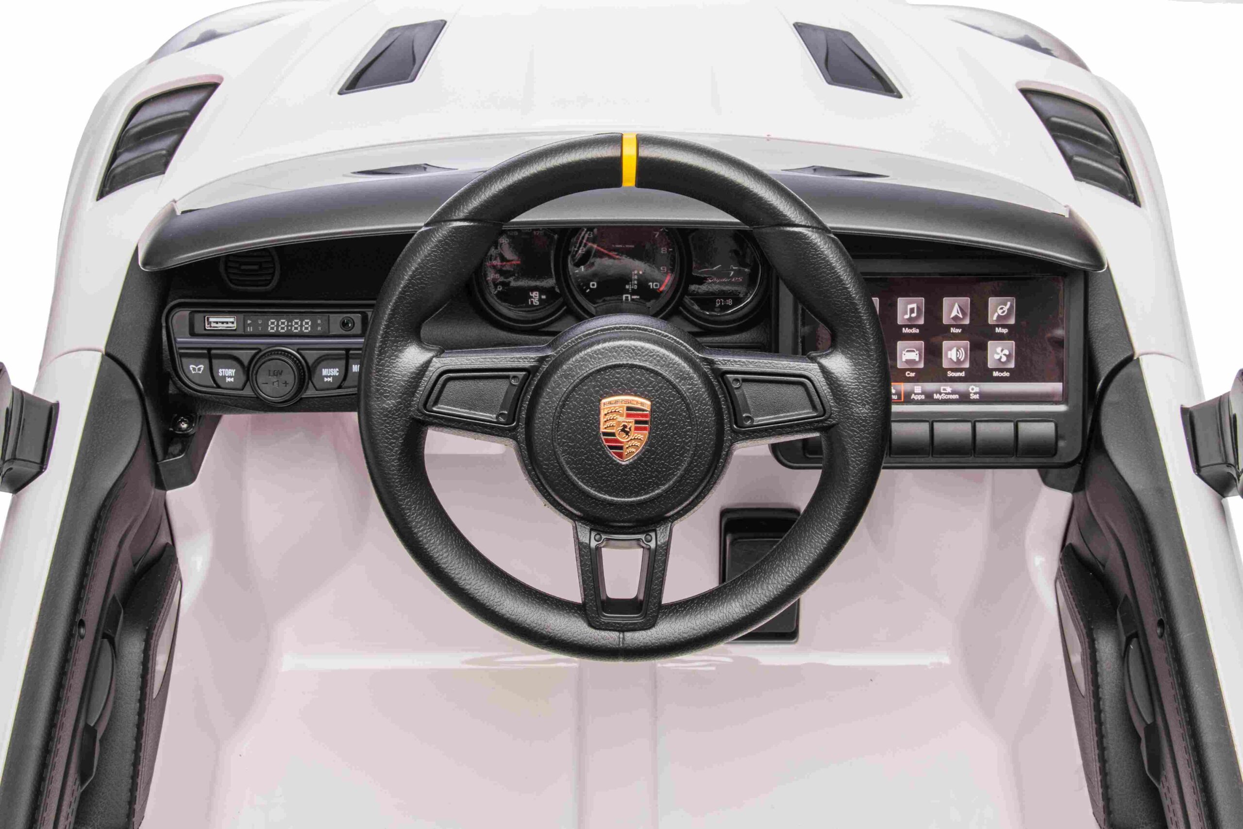 Porsche 718 Białe - obrazek 8