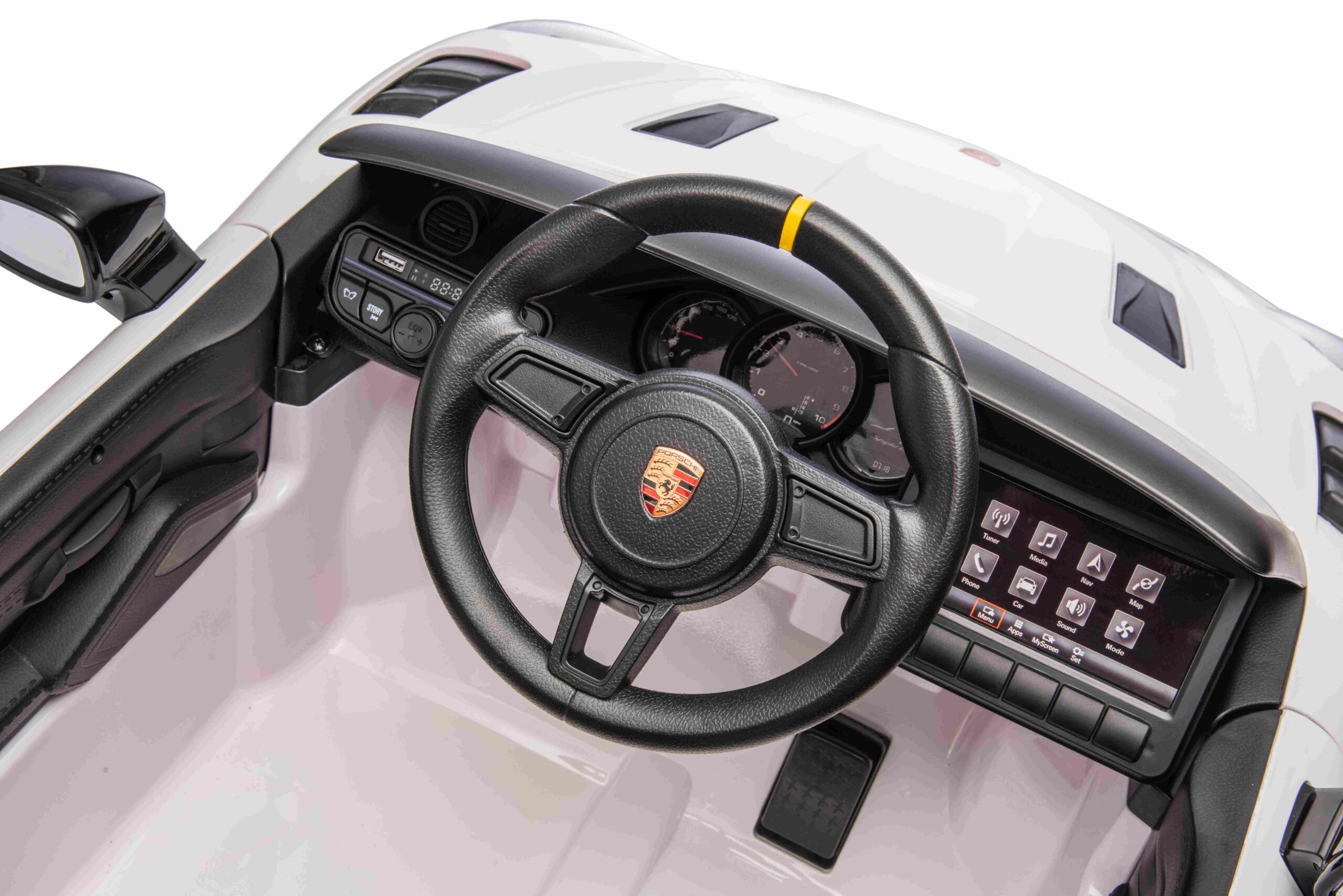 Porsche 718 Białe - obrazek 9
