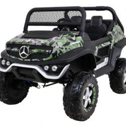 Mercedes Benz Unimog Lakier Moro Dwuosobowy na akumulator dla dzieci