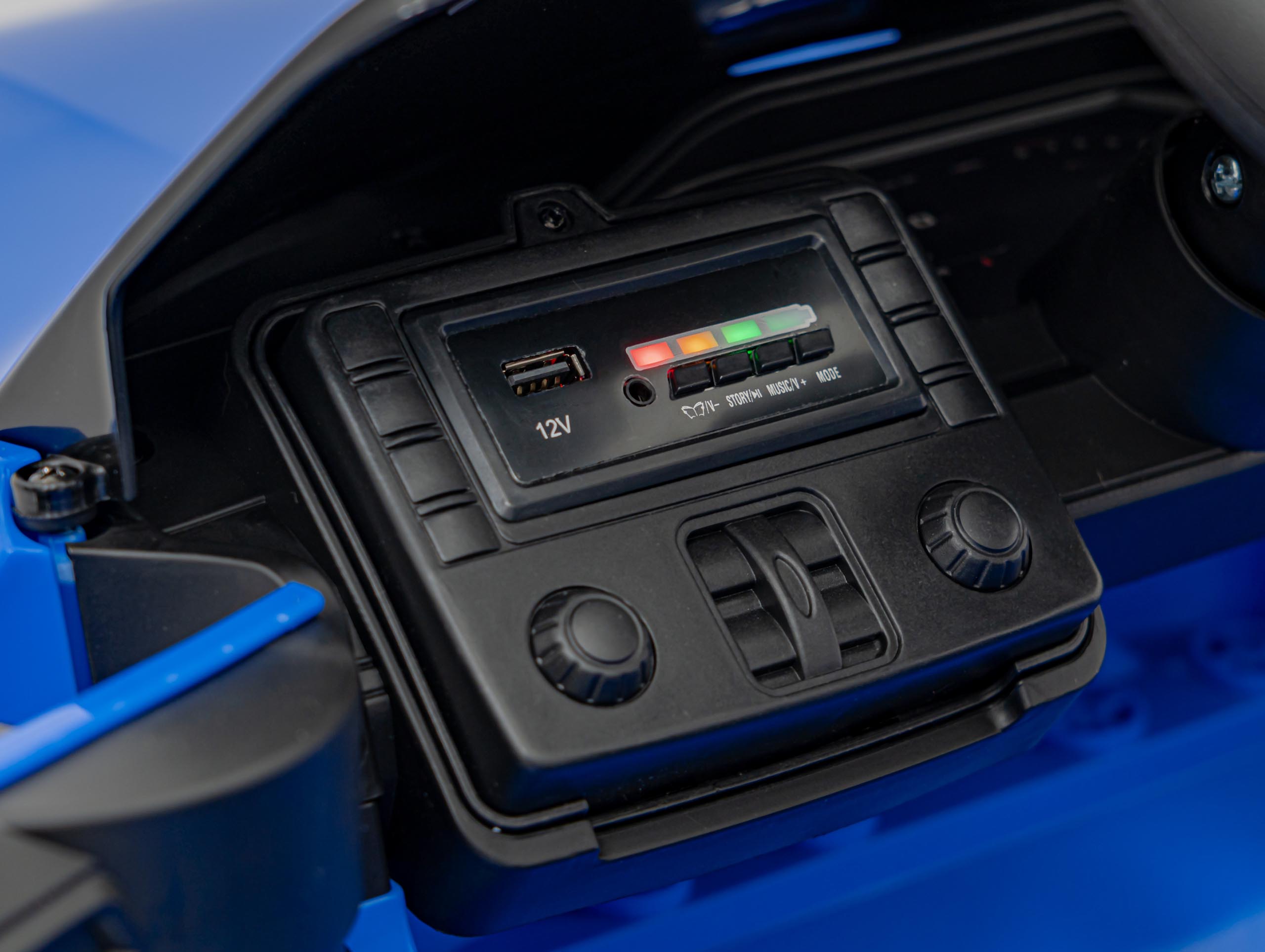 Pojazd BMW M4 Niebieski Na akumulator dla dzieci - obrazek 12