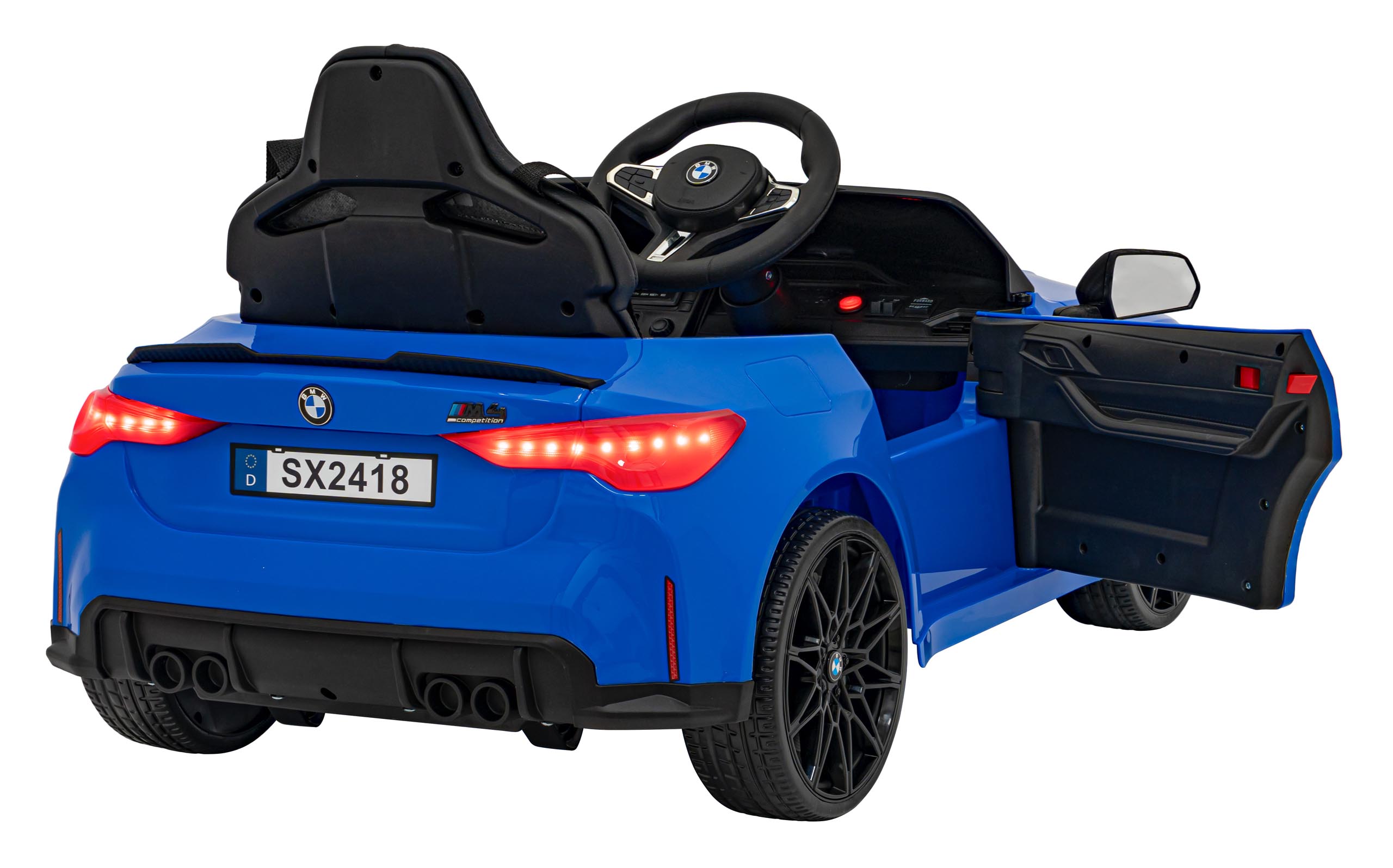Pojazd BMW M4 Niebieski Na akumulator dla dzieci - obrazek 7