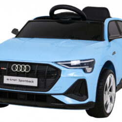 Audi E-Tron Sportback Niebieski na akumulator dla dzieci