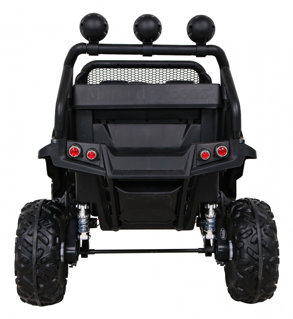 Mercedes Benz Unimog M Czarny na akumulator dla dzieci - obrazek 6